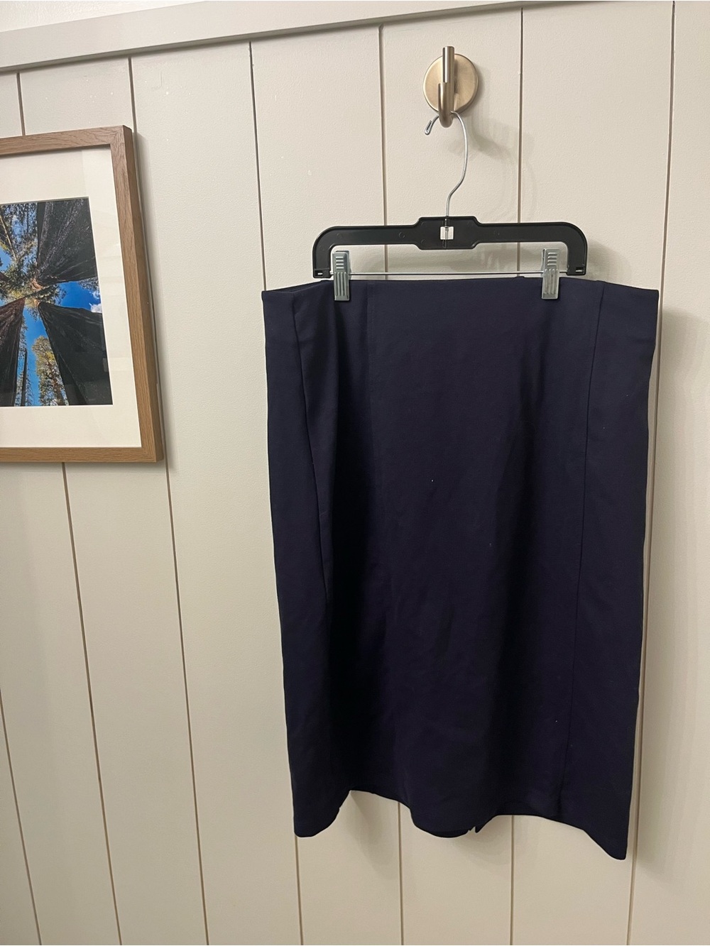 Cato Dark Navy Pencil Skirt